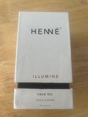 HENNE illume face oil NEW UNOPENED